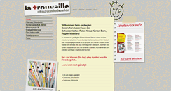 Desktop Screenshot of la-trouvaille-bern.ch