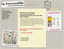 Tablet Screenshot of la-trouvaille-bern.ch